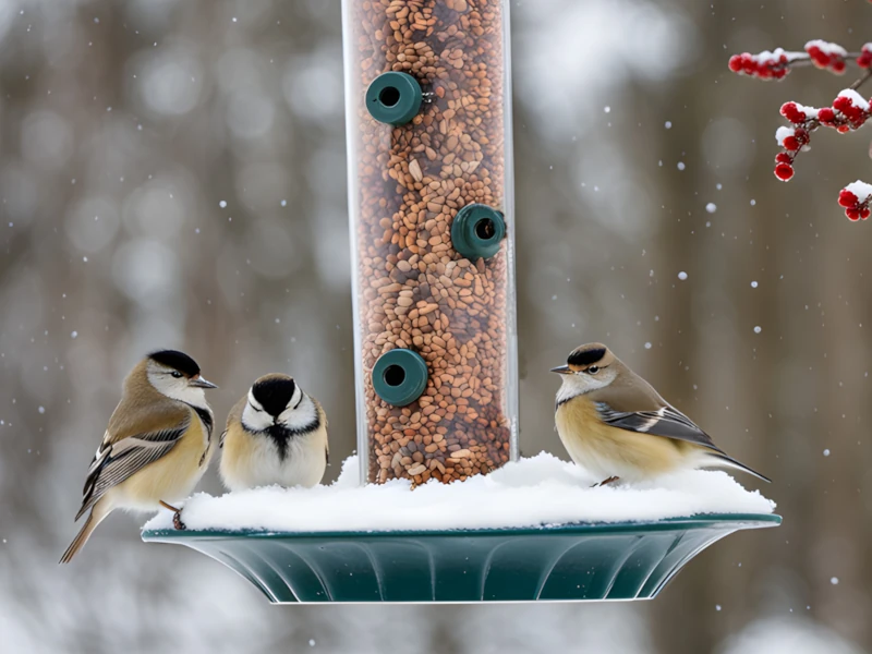 kalendarz-ogrodnika-styczen-w-ogrodzie-dokarmianie-ptakow